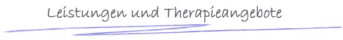 Leistungen und Therapieangebote - www.physiotherapie-ruegen.de